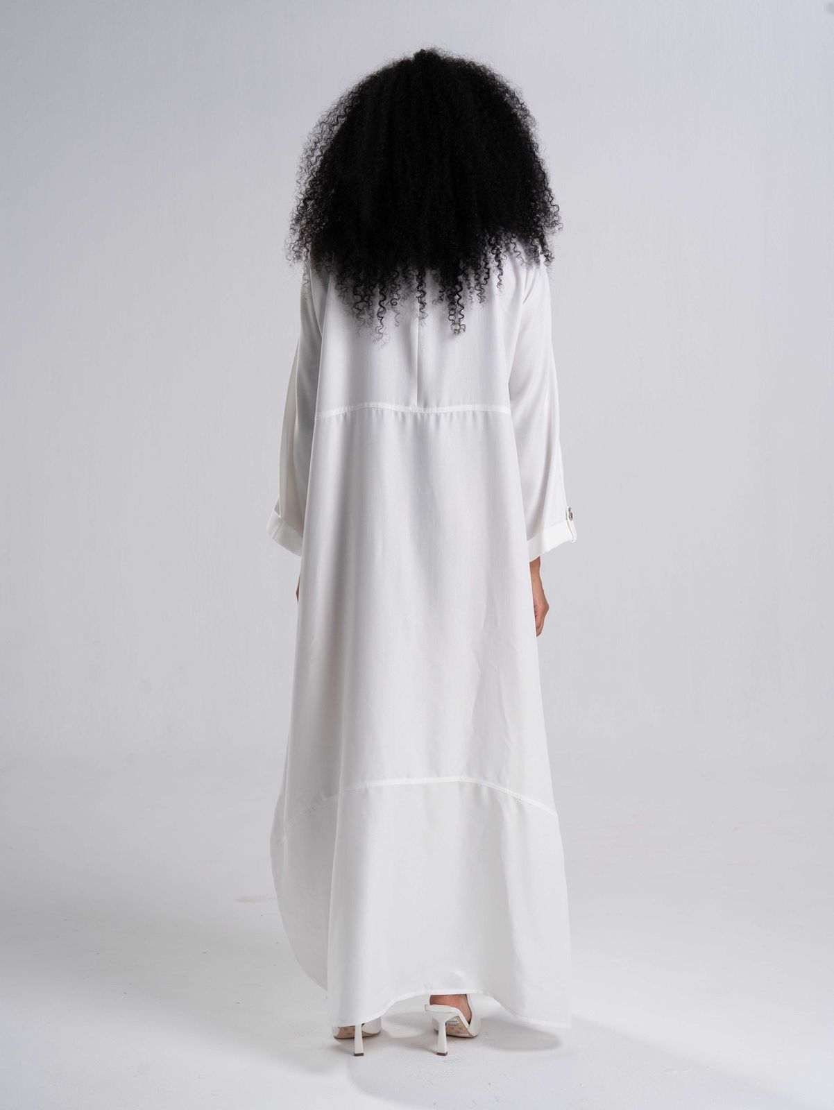 White Linen Dress